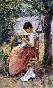 Theodore Robinson Layette Spain oil painting artist